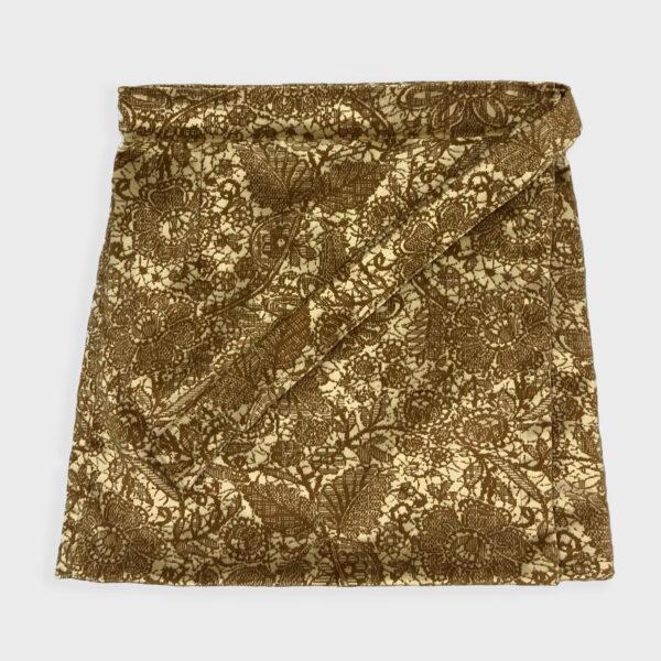 Bomb Wrap Skirt - Beige floral SIZE M/L