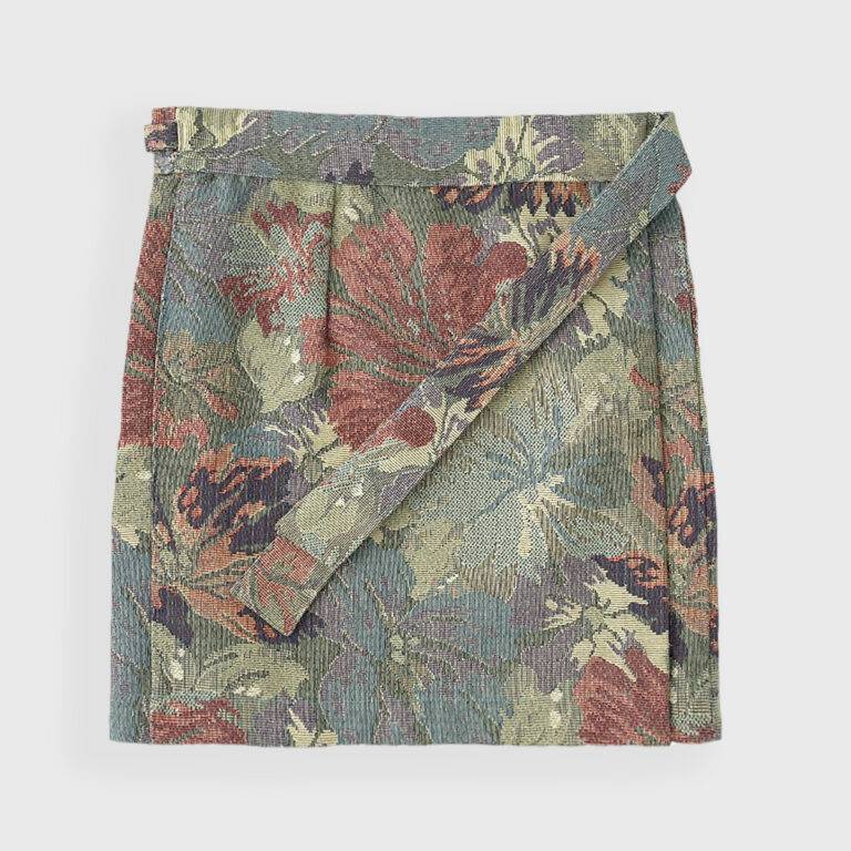 Pastel flowers wrap skirt - Bombthebrand