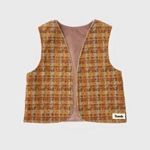 Bomb waistcoat reversible- number 145 SIZE S