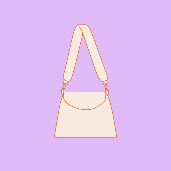 Naaipatroon Midi Bag bomb