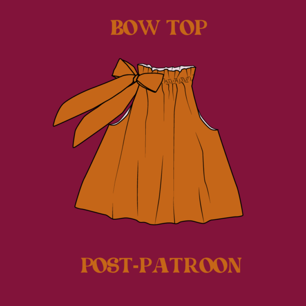 Bow Top - Naaipatroon (post-patroon)